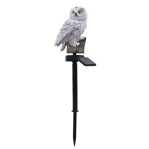Solar Power LED Light Garden Path Yard Lawn Owl Animal Flowers Waterproof Lamps